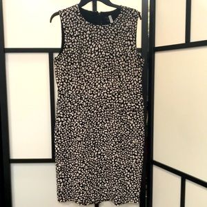 Black and white dress